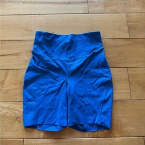 Lululemon Athletica Vibrant Blue Bike Shorts